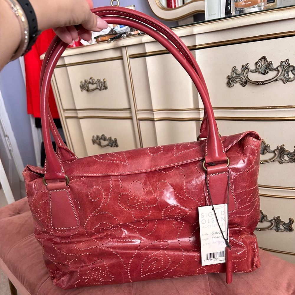 NWT Sigrid Olsen Soft Leather Hand Bag